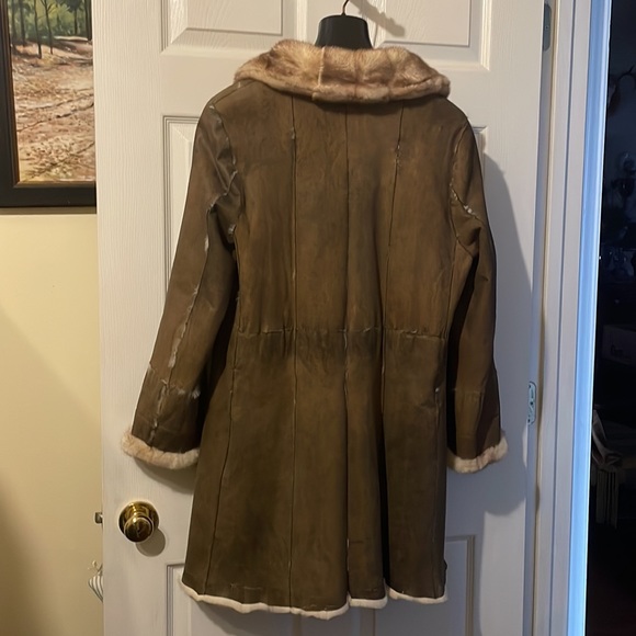 Neiman Marcus Giuliana Teso reversible real mink fur coat used - Picture 7 of 9